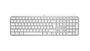Logitech MX Keys S Teclado Inalámbrico RF y Bluetooth US QWERTY Internacional con Aluminio, Retroiluminación LED, Blanco - Referencia 920-011588