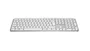 Logitech MX Keys S Teclado Inalámbrico RF y Bluetooth US QWERTY Internacional con Aluminio, Retroiluminación LED, Blanco - Referencia 920-011588