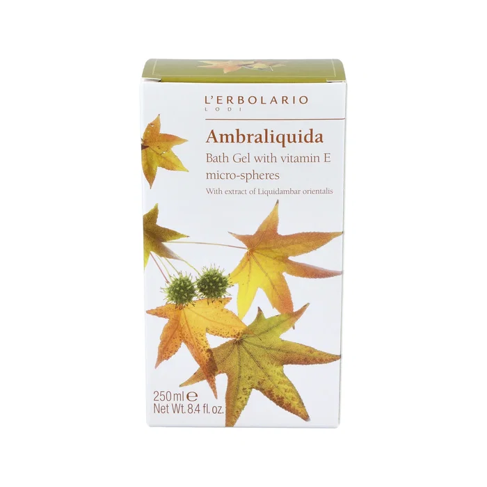 L´ERBOLARIO Ambraliquida Gel de Baño con Vitamina E 250 ml L´ERBOLARIO Ambraliquida Gel de Baño con Vitamina E 250 ml