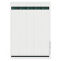 LEITZ Etiquetas autoadhesivas 1688 para lomo de 5,2 cm, 39 x 285 mm, Gris