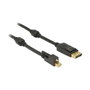 DeLOCK Cable Mini DisplayPort a DisplayPort 1.2 4K 60 Hz 1 m