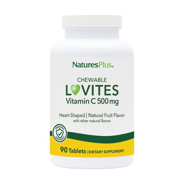 Natures Plus Lovites Vitamina C 500 mg Sabor Cereza Natures Plus Lovites Vitamina C 500 mg Sabor Cereza