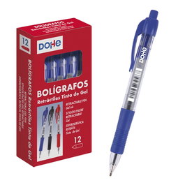 Roller Gel Rt. Dohe Gel 0,7 Mm Azul (Set de 12)