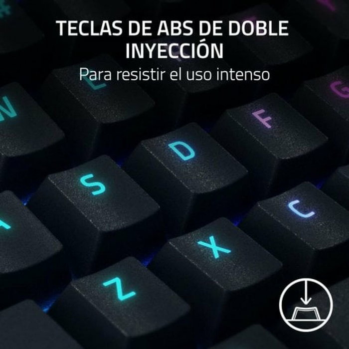 Razer BlackWidow V4 X con Switches Amarillos (Español) - Negro