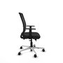 PIQUERAS Y CRESPO Silla de oficina Haches Negro