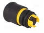 EATON ELECTRIC Interruptor de emergencia RMQ-Titan negro 22mm