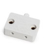 Interruptor para Armarios con Botón 33x23mm 250VAC 1A Blanco