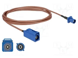 DeLOCK Cable coaxial 89669 RG-316 con conectores FAKRA C, 1,8 m