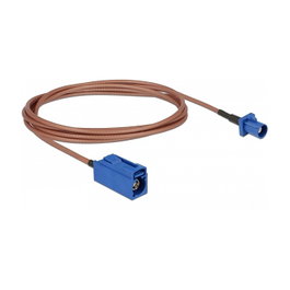 DeLOCK 89669 Cable de antena coaxial RG-316 FAKRA C a FAKRA C 1,8 m