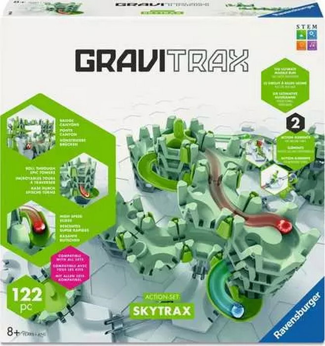 Ravensburger GraviTrax Conjunto de Acción Skytrax Ravensburger GraviTrax Conjunto de Acción Skytrax