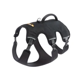 Ferplast Arnés Ergotrekking P Large Negro para Perros con Medidas A: 50-60 cm B: 70-80 cm C: 60-70 cm L 28,5 cm