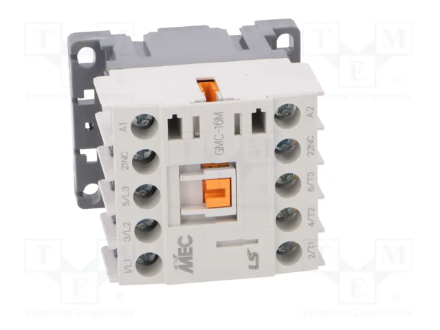 LS ELECTRIC Contactor METAMEC GMC-16M 24VAC 16A 3-polar