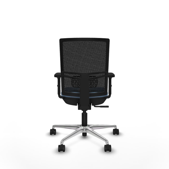 PIQUERAS Y CRESPO Silla de oficina Yunquera con mecanismo Sincro, Azul cielo y Negro PIQUERAS Y CRESPO Silla de oficina Yunquera con mecanismo Sincro, Azul cielo y Negro