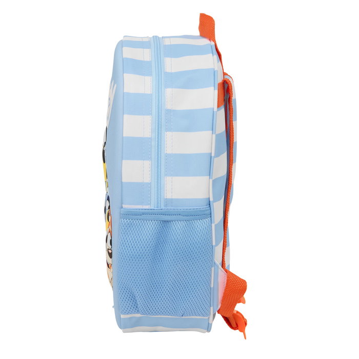 Mochila Escolar Bluey Blanco Azul claro 27 x 33 x 10 cm