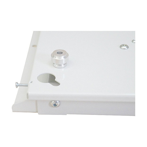 HAGOR WH SA Flip Soporte de TV fijo y giratorio para pared, 40 kg, hasta 139,7 cm (55"), 90° giro, color blanco