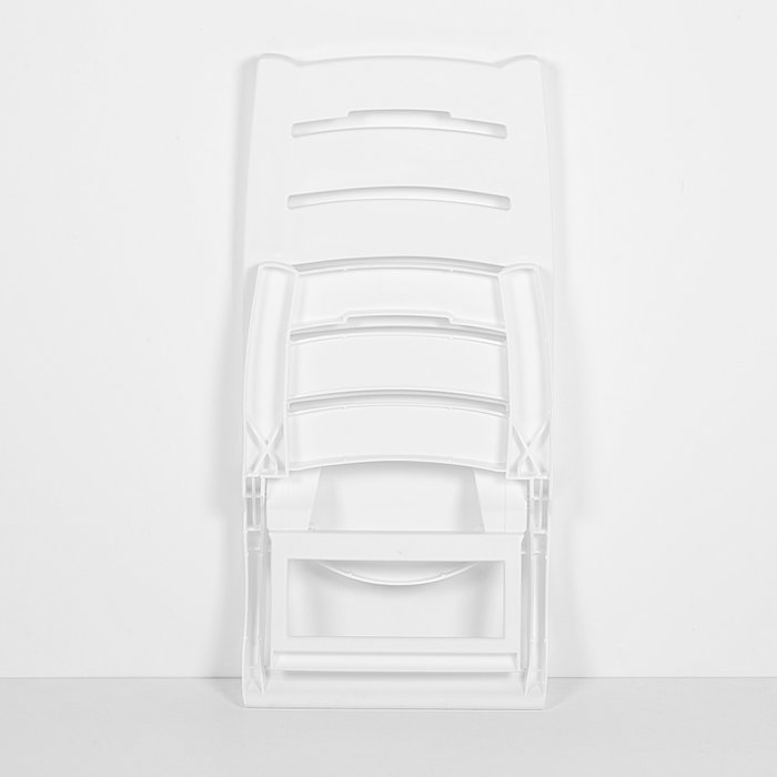 Aktive Silla de playa plegable baja color blanco Aktive Silla de playa plegable baja color blanco