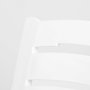 Aktive Silla de playa plegable baja color blanco
