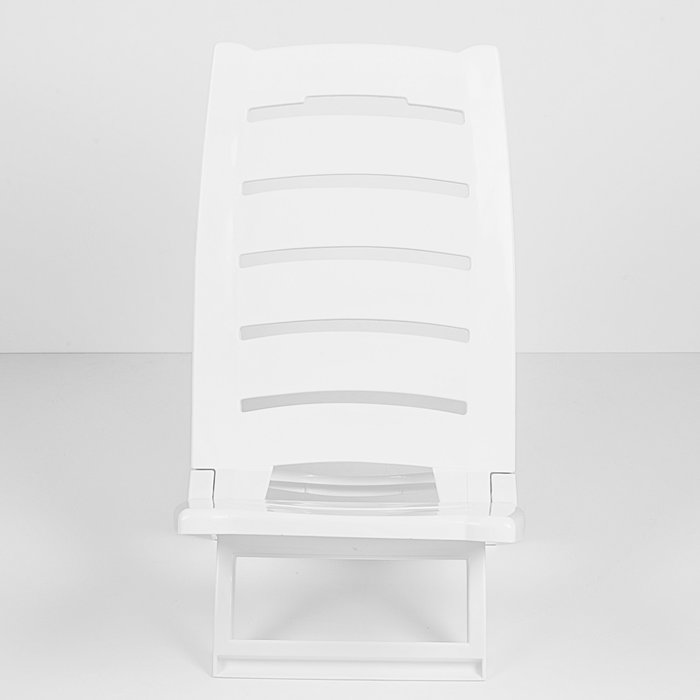 Aktive Silla de playa plegable baja color blanco Aktive Silla de playa plegable baja color blanco