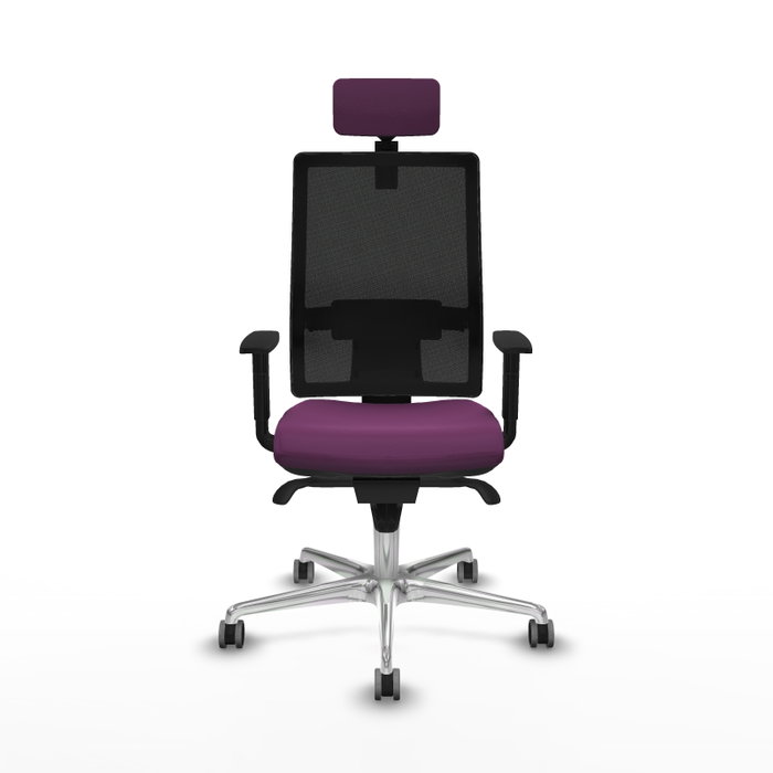 PIQUERAS Y CRESPO Silla de oficina Horna Morado y Negro PIQUERAS Y CRESPO Silla de oficina Horna Morado y Negro