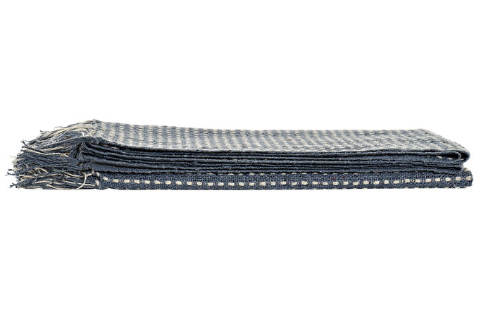 Plaid Basicos DKD Home Decor Gris 170 x 0.5 x 130 cm (2 Unidades)