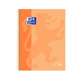 Oxford Cuaderno Europeanbook A4+ Microperforado 90g Cuadrícula 5x5 Melocotón