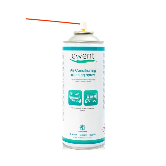 Ewent EW5619 Spray de limpieza de aire acondicionado 400 ml Ewent EW5619 Spray de limpieza de aire acondicionado 400 ml
