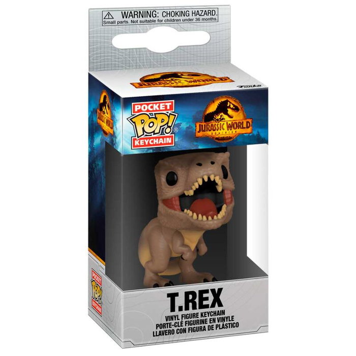 Funko Llavero Pocket POP Jurassic World 3 T-Rex