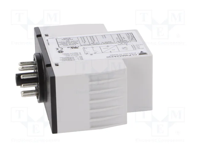 CARLO GAVAZZI CLP4MA2A230 Relé de monitorización de nivel para líquido conductivo