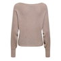 Sudadera sin Capucha Mujer Only Onladaline Life Beige L