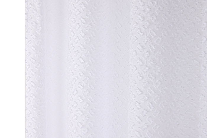 DKD Home Decor Cortina Boho Blanco Poliéster Bordado 260 x 260 x 140 cm Coord Cama 23