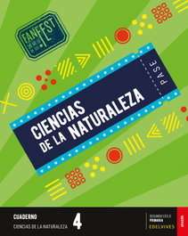 EDELVIVES, Cuaderno Ciencias Naturaleza 4º EP Aragón 23 Fanfes - EDELVIVES