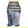 Rieber Carro Dispensador REH-2/222, Almacenaje y Transporte, Acero Inoxidable, 94x48x90 cm