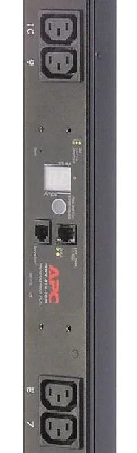 APC AP7850B PDU de Rack Regulada con Medición 0U, 16 Salidas C13, 230V 2300W 10A, para Montaje Vertical, Negro
