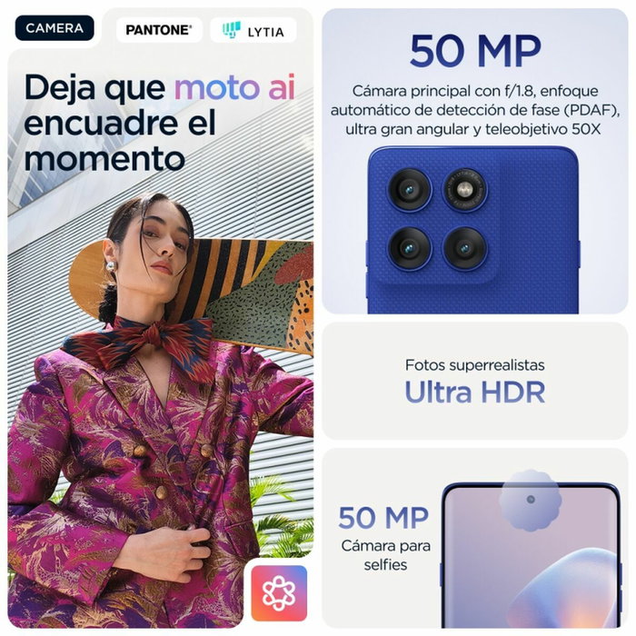 Motorola Moto Edge 60 Pro 5G 12GB 512GB Dazzling Blue Motorola Moto Edge 60 Pro 5G 12GB 512GB Dazzling Blue
