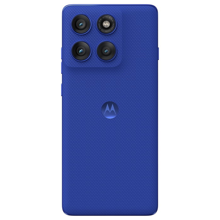 Motorola Edge 60 Pro Smartphone, 12 GB RAM, 512 GB, Pantalla P-OLED 6.67" Curva 120 Hz, Cámara Triple 50 MP + 50 MP + 10 MP, Batería 6000 mAh, 5G, Android 15, Color Azul Dazzling