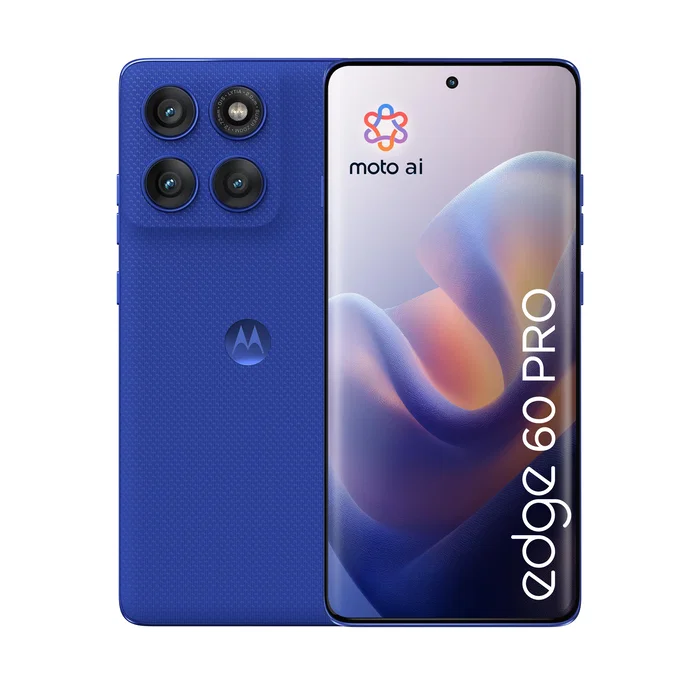 Motorola Edge 60 Pro 12GB RAM 512GB 5G Libre Azul - Pantalla 6.67 pulgadas Motorola Edge 60 Pro 12GB RAM 512GB 5G Libre Azul - Pantalla 6.67 pulgadas
