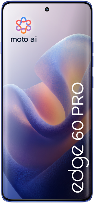 Motorola Edge 60 Pro Smartphone 5G 6.67 Pulgadas Pantalla Super HD 120Hz 12GB RAM 512GB Android 15 Bateria 6000mAh Resistente Agua IP68 Cámara 50MP Sony LYTIA Azul
