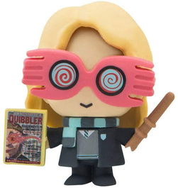 Gomee Figura de Goma Harry Potter Luna Lovegood con Complementos - Altura aprox. 8 cm