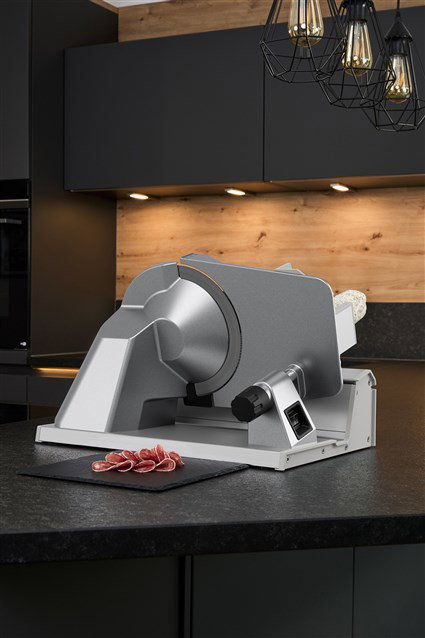 Ritter LUPO-13 Cortafiambres Profesional Semiprofesional Acero Inoxidable Hoja 19cm Uso Intensivo