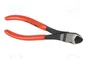 KNIPEX Alicates de corte lateral 160 mm
