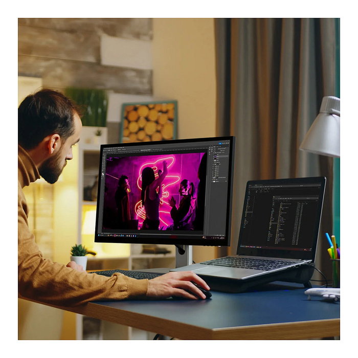 Alogic Clarity 27 5K Monitor con Pantalla Táctil y PD 65W Black/Silver Alogic Clarity 27 5K Monitor con Pantalla Táctil y PD 65W Black/Silver
