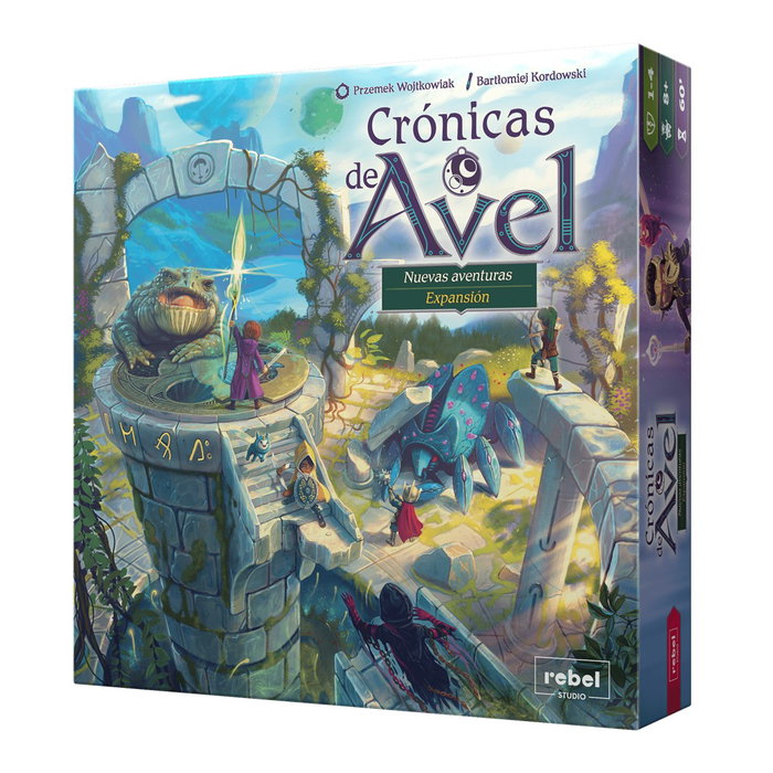 Rebel Crónicas de Avel: Nuevas Aventuras Expansión REAVE05ES Juego de Tablero en Español Rebel Crónicas de Avel: Nuevas Aventuras Expansión REAVE05ES Juego de Tablero en Español