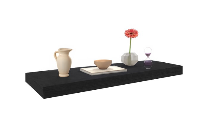 Moblekit Estante Flotante ISAR Black 60x23.5x3.8cm