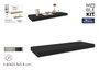 Moblekit Estante Flotante ISAR Black 60x23.5x3.8cm