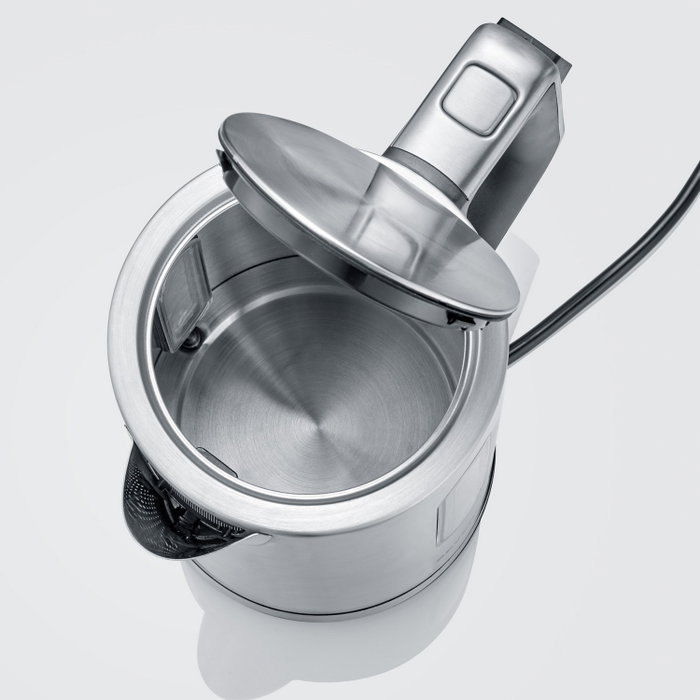 Severin WK 3418 Hervidor de agua 1,7 L Plata/Negro Severin WK 3418 Hervidor de agua 1,7 L Plata/Negro
