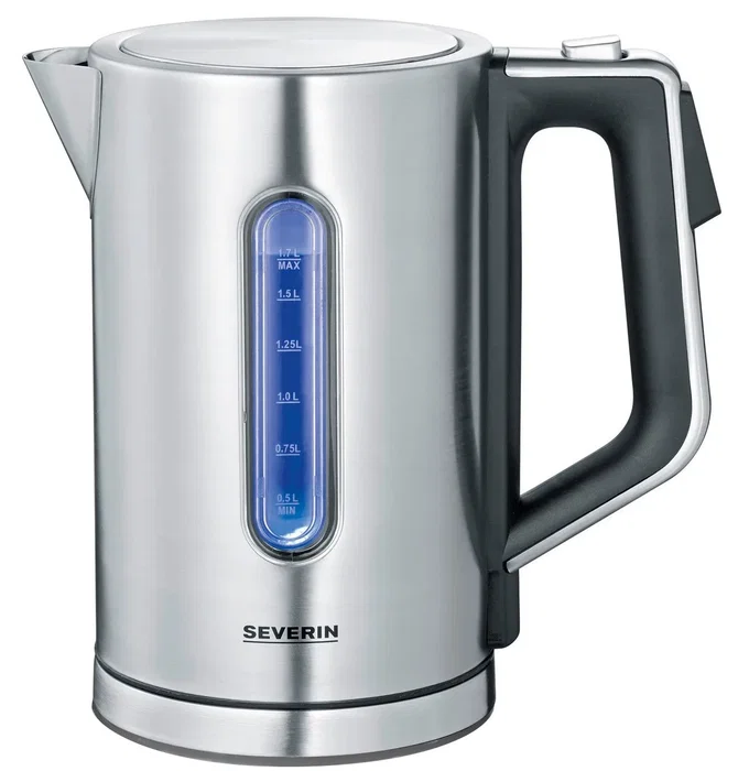 Severin WK 3418 Hervidor de agua 1,7 L Plata/Negro Severin WK 3418 Hervidor de agua 1,7 L Plata/Negro