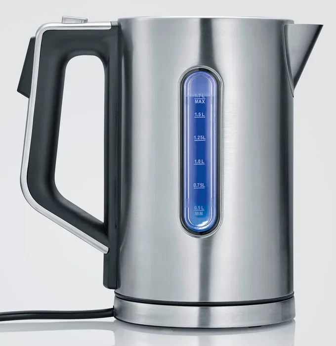 Severin WK 3418 Hervidor de agua 1,7 L Plata/Negro Severin WK 3418 Hervidor de agua 1,7 L Plata/Negro