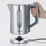 SEVERIN WK 3418 Hervidor de Agua 1.5L 3kW Acero Inoxidable Cepillado Plata/Negro