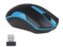 A4Tech G3-200N-1 V-Track Ratón Inalámbrico Negro-Azul