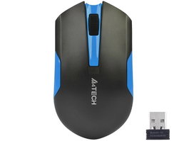 A4Tech G3-200N-1 V-Track Ratón Inalámbrico Negro-Azul